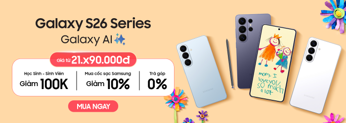 Banner săn deal giảm giá Samsung